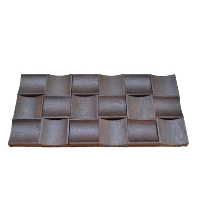 3D Houten Wandpaneel, Merbau XL | 30×60 cm
