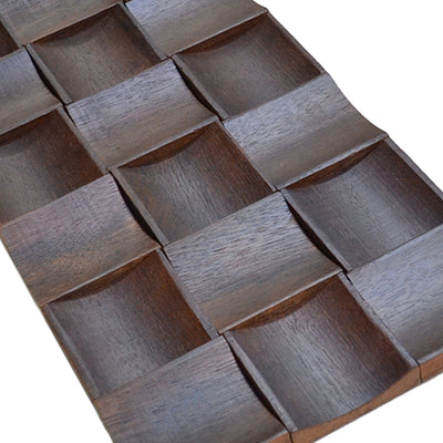 3D Houten Wandpaneel, Merbau XL | 30×60 cm