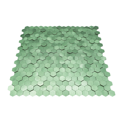 Mini Hexagon 3D Pastelgroen - productfoto 2