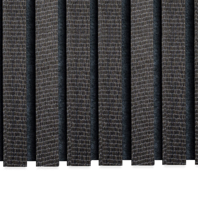 AkuPanel Raining Night-Hout | 240cm x 60cm | 3-zijdig écht houtfineer