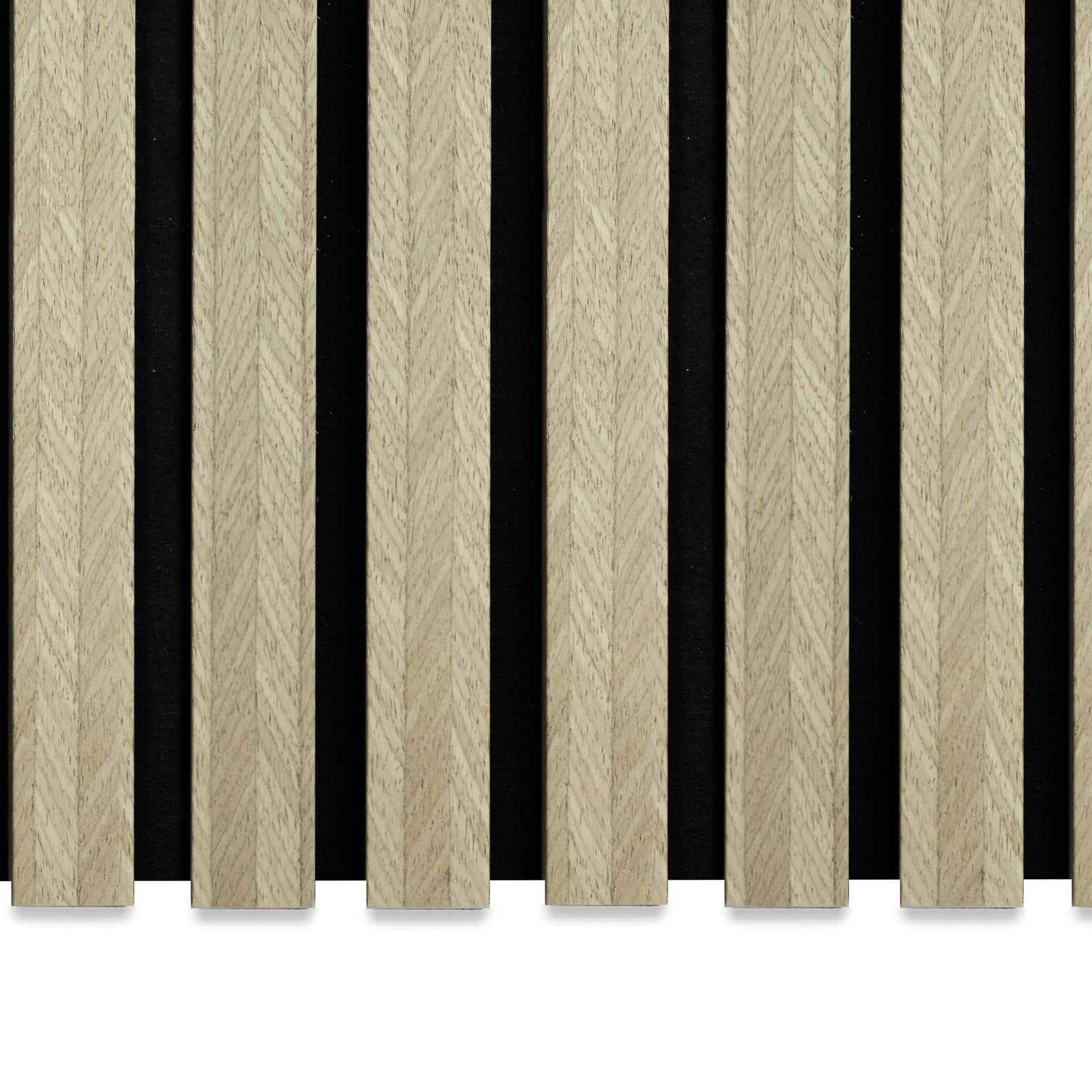 Akupanel lastページ Zwart AKU – houtfineer écht 3-zijdig | 240x60cm Eiken 店舗用品
