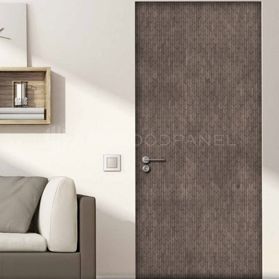 Decoratief houten wandpaneel Crimson - Pearl White Amerikaans notenhout 60x60 cm