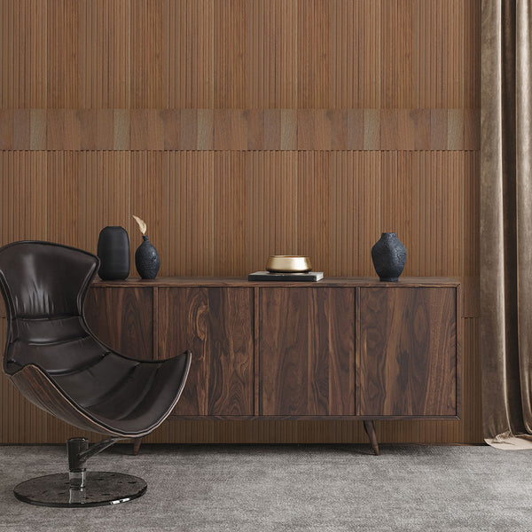 Houten Mozaïekpaneel | Rosewood XL | 30×60 cm | Hout | Tegel