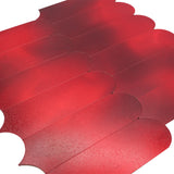 Zelfklevend Mozaïekpaneel | Arch Rood | 28,8×29,8 cm | Metaal
