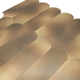 Zelfklevend Mozaïekpaneel | Arch Goud | 28,8×29,8 cm | Metaal
