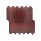 Zelfklevend Mozaïekpaneel | Arch Bordeaux | 28,8×29,8 cm | Metaal