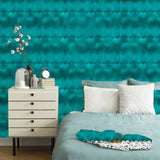 Zelfklevend Mozaïekpaneel | Arch Turquoise | 28,8×29,8 cm | Metaal