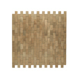 Zelfklevende Mozaïektegels Metaal Steenstrip 3D Goud 30×29,8 cm keukenachterwand