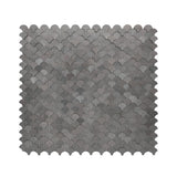 Zelfklevende Mozaïektegels Metaal Visschub Antraciet 28,8×29,8 cm keukenachterwand