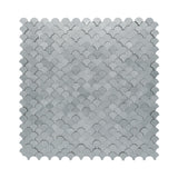 Zelfklevende Mozaïektegels Metaal Visschub Zilver 28,8×29,8 cm keukenachterwand