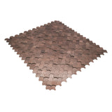Zelfklevende Mozaïektegels Metaal | Visschub Donkerkoper | 28,8×29,8 cm | Keuken, Bad & WC