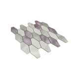 Zelfklevend Mozaïekpaneel | Picket Grijs | 30×30 cm | Metaal
