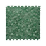 Zelfklevende Mozaïektegels Metaal Driepas 3D Donkergroen 30,5×29,6 cm keukenachterwand