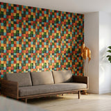 Dark Pine houten wandpaneel