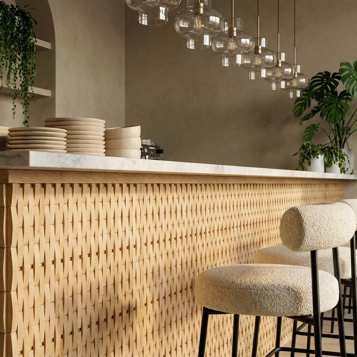 Eiken Licht houten wandpaneel