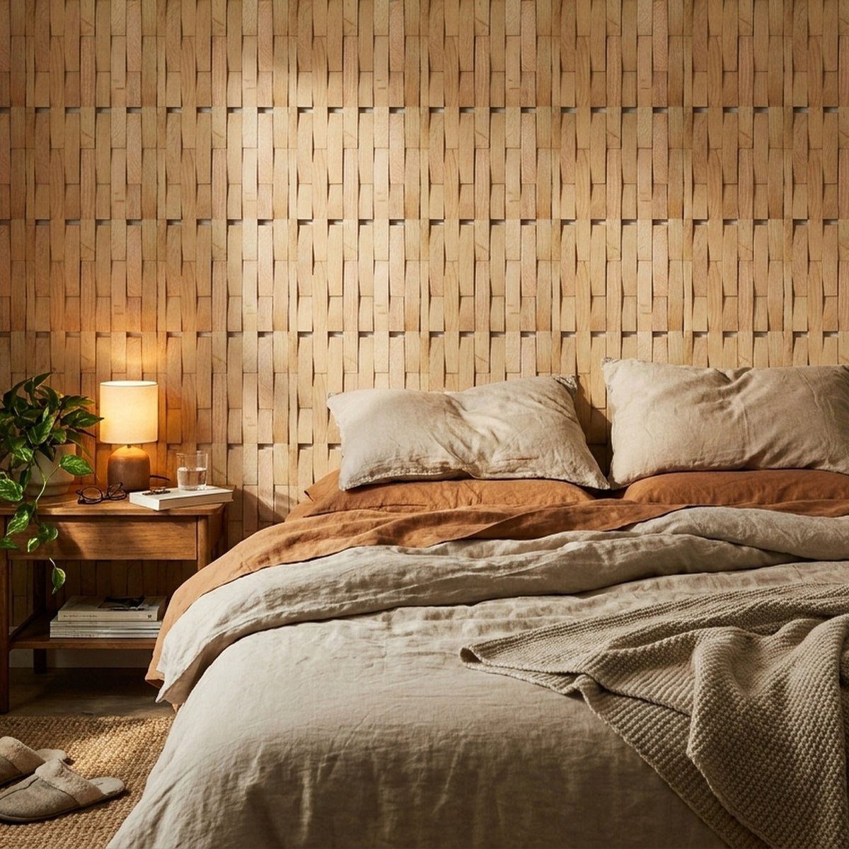 Eiken Licht houten wandpaneel
