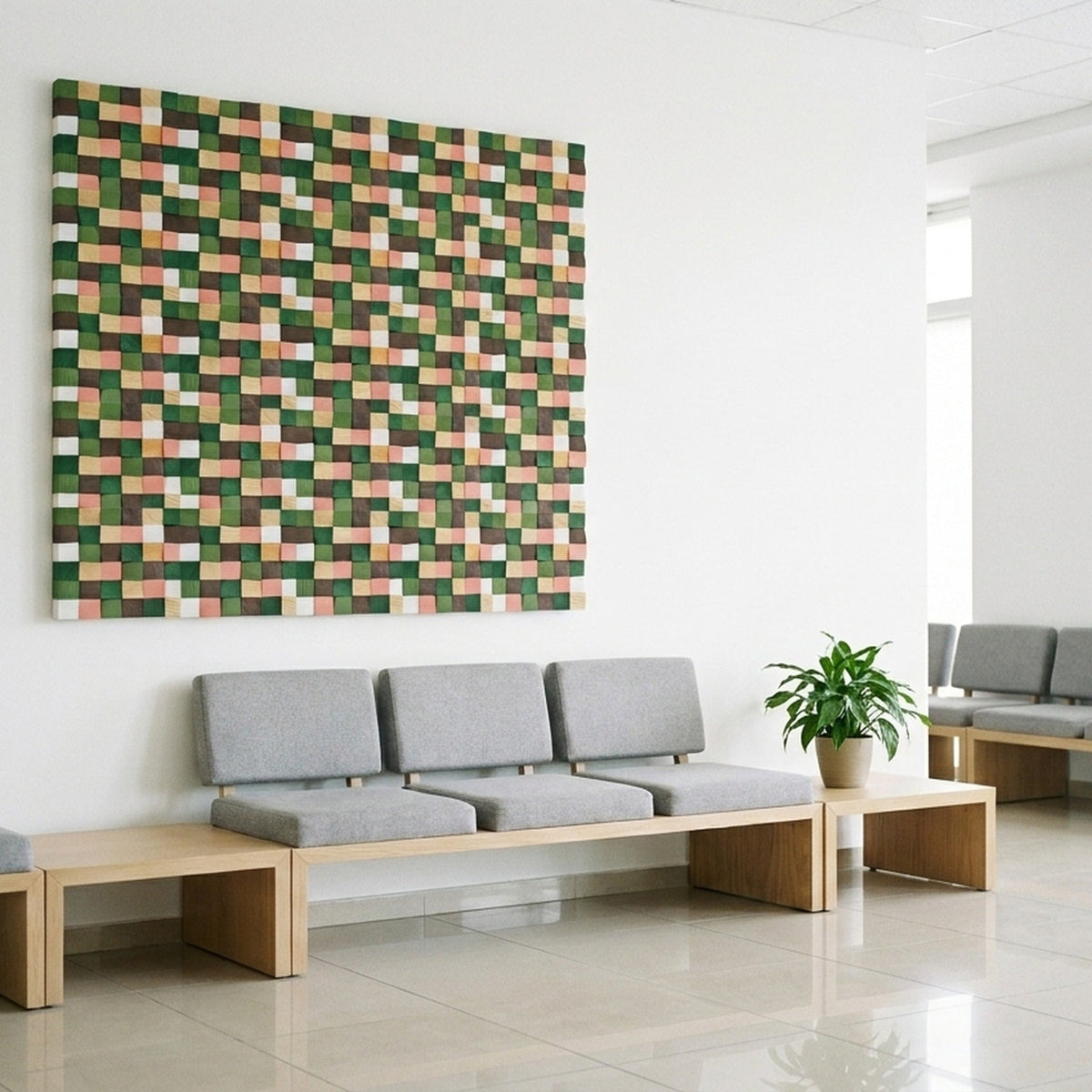 Rich Pine houten wandpaneel