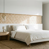 Rubberwood XL houten wandpaneel