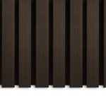 AkuPanel Donker Walnoot-Hout | 240cm x 60cm | 3-zijdig écht houtfineer