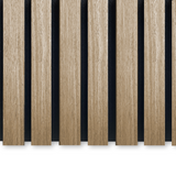 AkuPanel Naturel Eiken Hout | 240cm x 60cm | 1-zijdig écht houtfineer