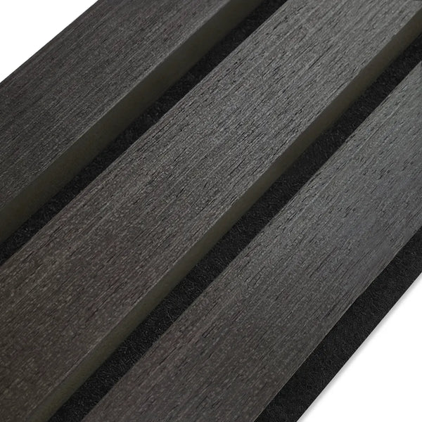 Sample | AkuPanel Zwart Eiken | 1-zijdig écht houtfineer