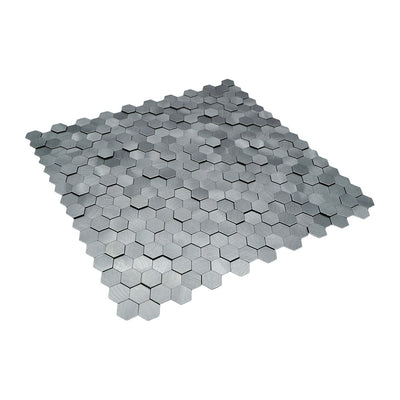 Mini Hexagon 3D Grijs - productfoto glans 3
