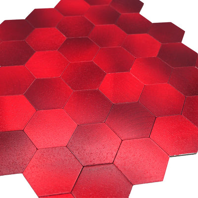 Hexagon Rood - productfoto glans 4