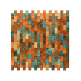Steenstrip 3D Patina Koper - productfoto glans 1
