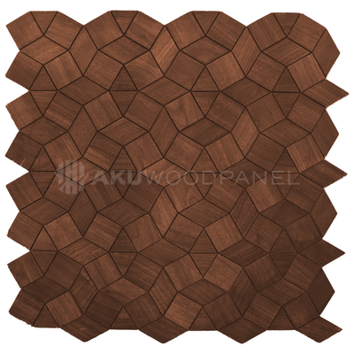 3d wandpaneel gardenia smoked brown