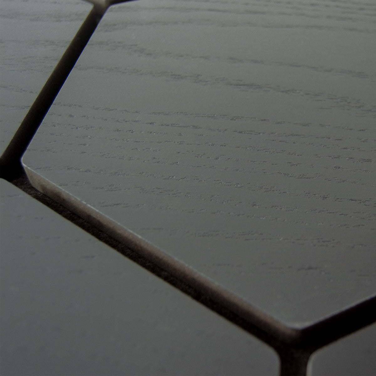 Sample hexagon wandpaneel zwart 2