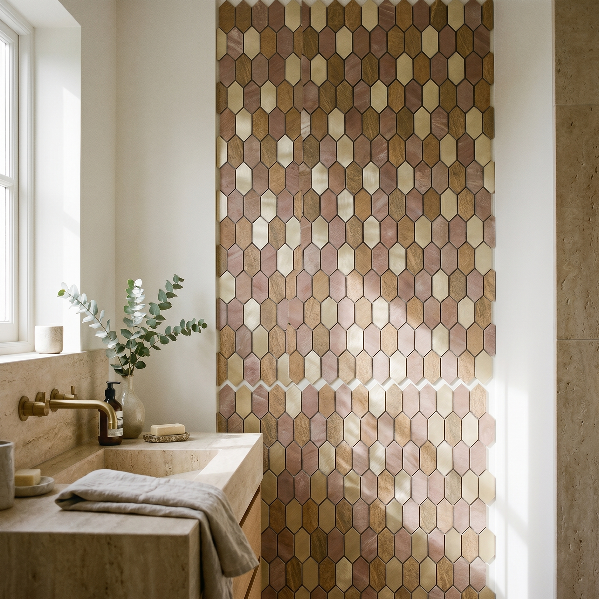 Picket Champagne - badkamer sfeerfoto