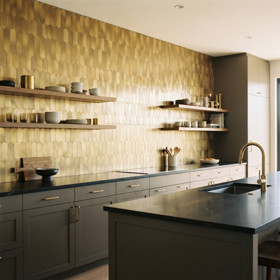Arch Goud - keuken sfeerfoto