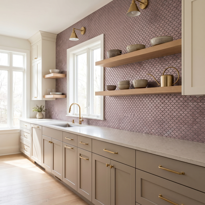 Waaier Mauve - keuken sfeerfoto