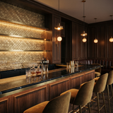 Visschub Goud - bar sfeerfoto
