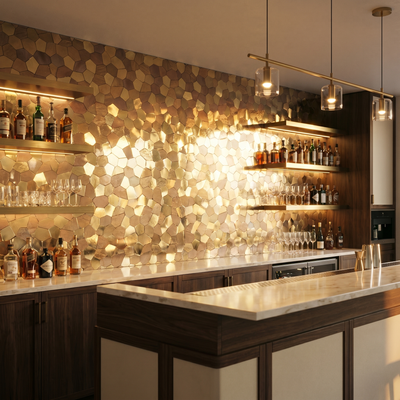 Polygoon Goud - bar sfeerbeeld