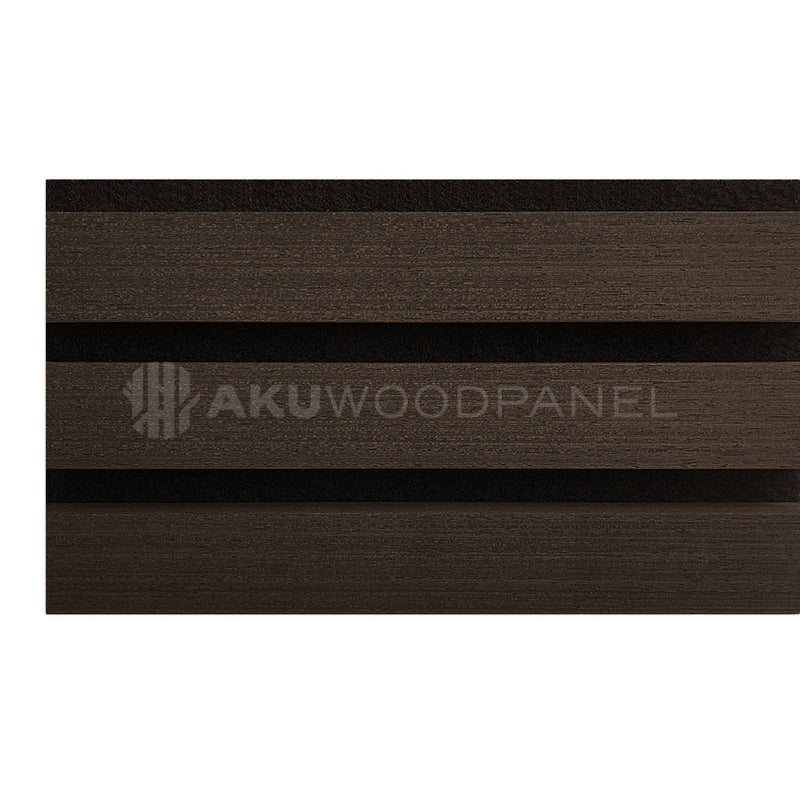 AkuPanel Donker Walnoot-Hout-300cmx60cm