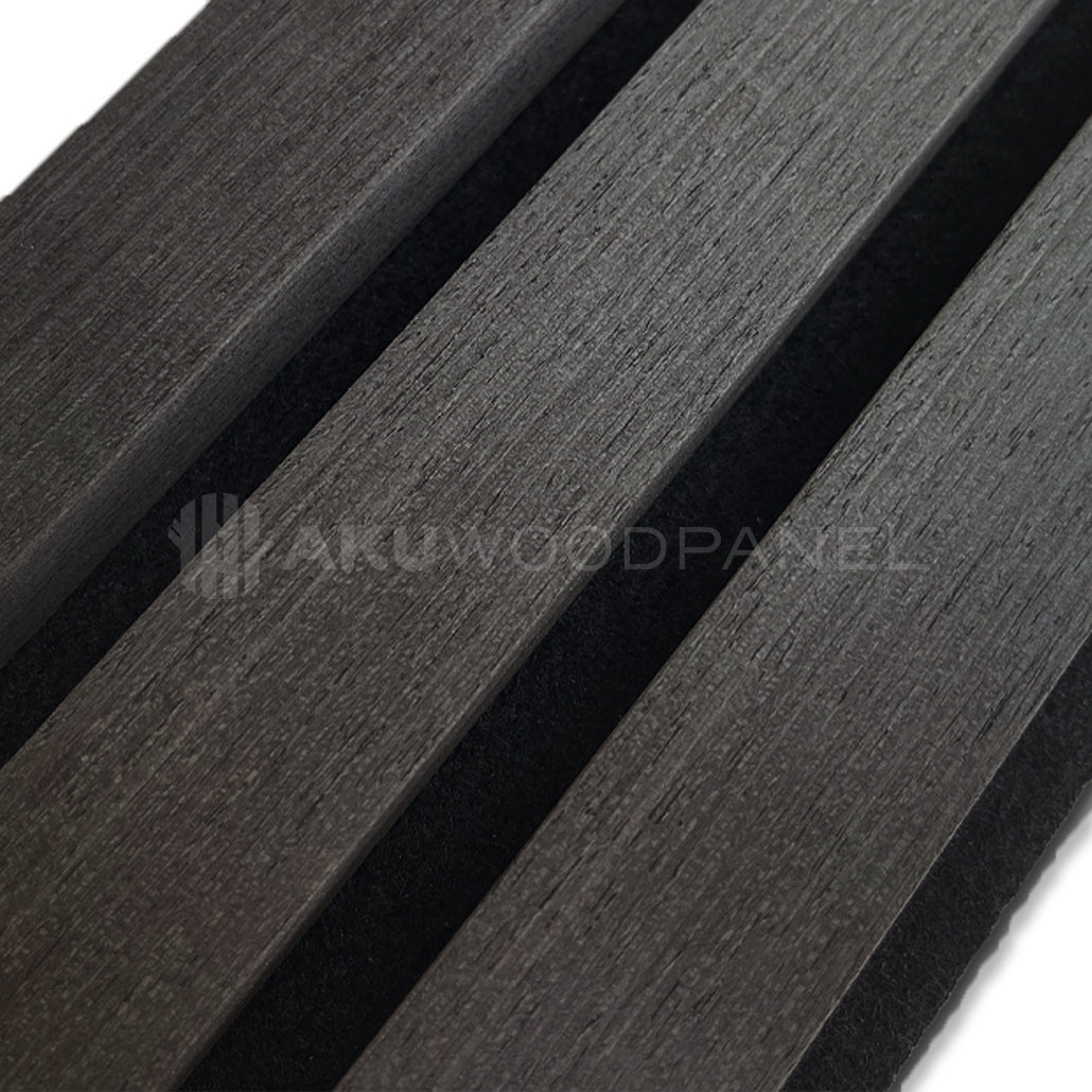 AkuPanel Zwart Eiken-Hout-sample