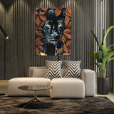 Canvas | Plexiglas Schilderij - Black Panther