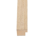 AkuPanel Eindlat Naturel Eiken Hout 240cm Afwerklijst | 1-zijdig