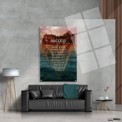 Canvas | Plexiglas Schilderij - Succes